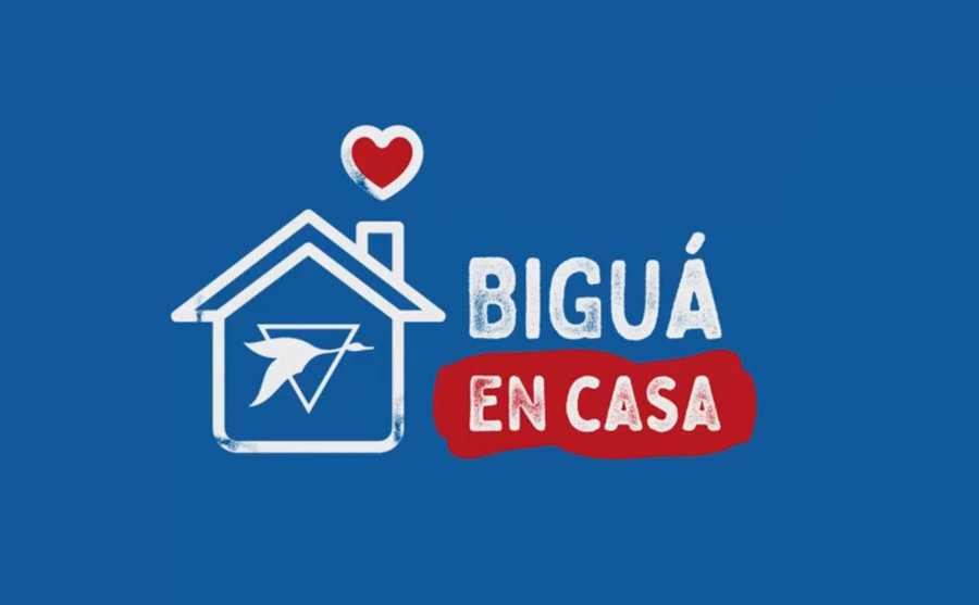 Gimnasia en Casa. Gracias Club Biguá