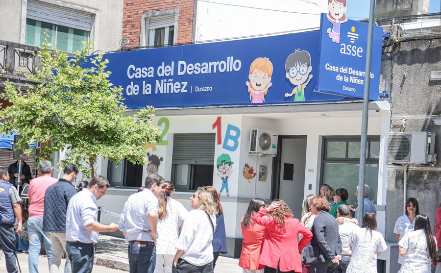 Quedó inaugurada Casa del Desarrollo de la Niñez en Durazno
