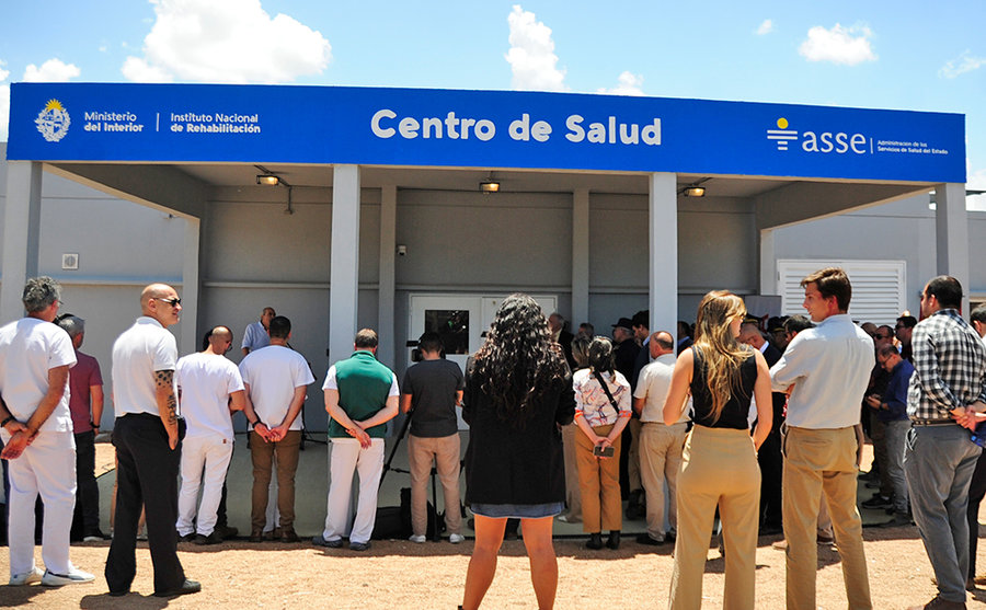 Quedó inaugurada la primera etapa del nuevo Centro de Salud en la Unidad N°4 "Santiago Vázquez"
